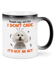 Bichon Frise Act Color Changing Mug front