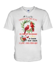 My Husband V-Neck T-Shirt tile
