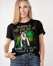 Alaskan Malamute God Classic T-Shirt apparel-classic-tshirt-lifestyle-front-100