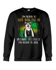 Alaskan Malamute God Crewneck Sweatshirt tile
