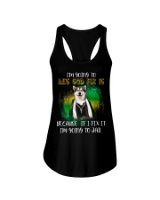 Alaskan Malamute God Ladies Flowy Tank tile