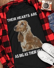 Cocker Spaniel Hearts Classic T-Shirt apparel-classic-tshirt-lifestyle-front-163