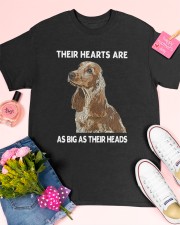 Cocker Spaniel Hearts Classic T-Shirt apparel-classic-tshirt-lifestyle-front-185