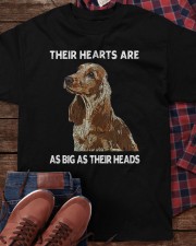 Cocker Spaniel Hearts Classic T-Shirt apparel-classic-tshirt-lifestyle-front-270