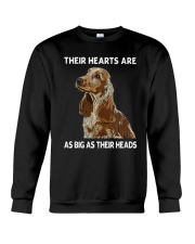 Cocker Spaniel Hearts Crewneck Sweatshirt tile