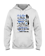 To My Dad In Heaven I Hide My Tears Hooded Sweatshirt tile
