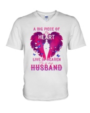 My Husband V-Neck T-Shirt tile
