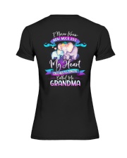 Someone Called Me Grandma Premium Fit Ladies Tee tile