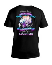 Someone Called Me Grandma V-Neck T-Shirt tile