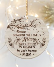 Family Mom Circle ornament - single (porcelain) aos-circle-ornament-single-porcelain-lifestyles-03