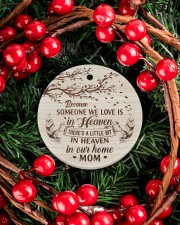 Family Mom Circle ornament - single (porcelain) aos-circle-ornament-single-porcelain-lifestyles-06