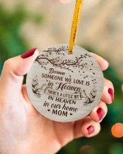 Family Mom Circle ornament - single (porcelain) aos-circle-ornament-single-porcelain-lifestyles-09