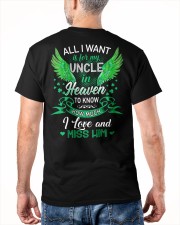 My Uncle In Heaven Classic T-Shirt apparel-classic-tshirt-lifestyle-back-180