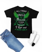 My Uncle In Heaven Classic T-Shirt apparel-classic-tshirt-lifestyle-back-58