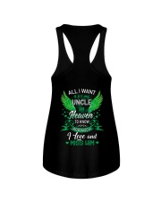 My Uncle In Heaven Ladies Flowy Tank tile