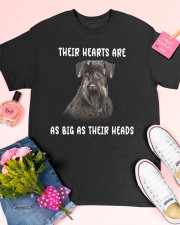 Schnauzer Hearts Classic T-Shirt apparel-classic-tshirt-lifestyle-front-185