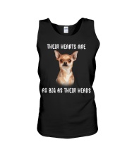 Chihuahua Hearts Unisex Tank tile