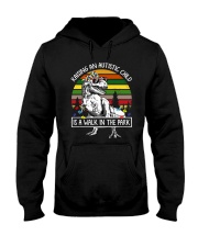 Raising an autistic child shirt Hooded Sweatshirt thumbnail