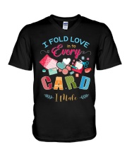 Scrapbooking V-Neck T-Shirt thumbnail