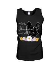 A Little Black Cat Goes With Everything T-shirt Unisex Tank thumbnail