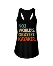 No1 Kayaker Ladies Flowy Tank tile