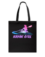 Kayak Girl Tote Bag tile
