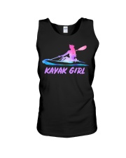 Kayak Girl Unisex Tank tile