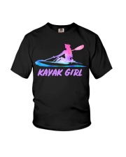 Kayak Girl Youth T-Shirt tile