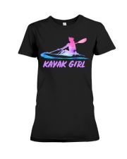 Kayak Girl Premium Fit Ladies Tee tile