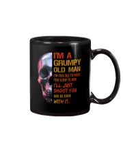Grumpy Old Man Skull Mug tile