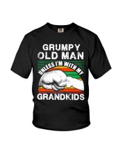 Grumpy Old Man Kids Youth T-Shirt tile