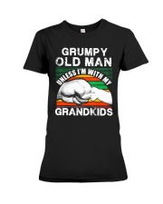 Grumpy Old Man Kids Premium Fit Ladies Tee tile