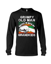 Grumpy Old Man Kids Long Sleeve Tee tile