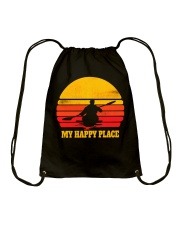 My Happy Place Drawstring Bag tile