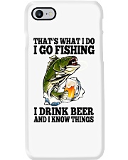 That's What I Do I Go Fishing I Drink Beer Phone Case tile