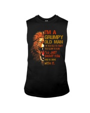 I'm a Grumpy Old Man Lions Sleeveless Tee tile