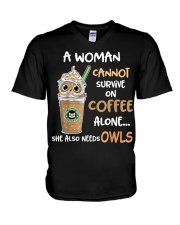 Owls Limited Edition 2 V-Neck T-Shirt tile