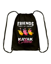 Friend Alone 3 Drawstring Bag tile