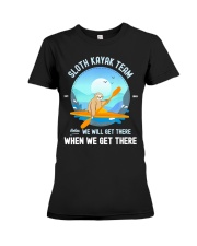 Sloth Kayak Team Premium Fit Ladies Tee tile