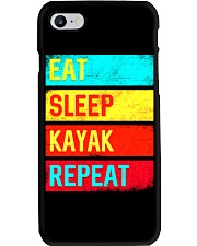 Eat Sleep Kayak Repeat Phone Case tile