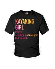 Kayaking Girl Youth T-Shirt tile
