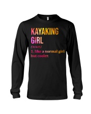 Kayaking Girl Long Sleeve Tee tile