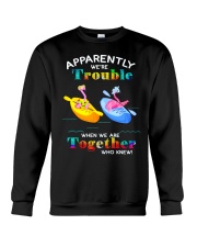 Apparently we're Trouble 2 Crewneck Sweatshirt tile