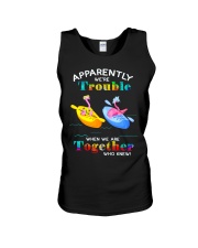 Apparently we're Trouble 2 Unisex Tank tile