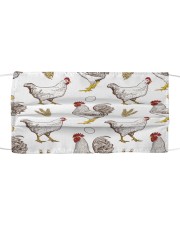 Chicken FM 1 Cloth face mask front
