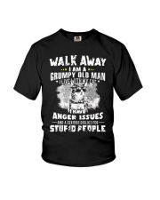 Grumpy old man Live in with Cat Youth T-Shirt tile