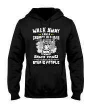 Grumpy old man Live in with Cat Hooded Sweatshirt tile