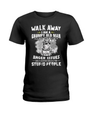 Grumpy old man Live in with Cat Ladies T-Shirt tile