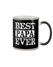 Best Papa Ever Color Changing Mug tile