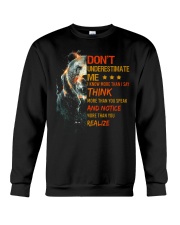 Don't Underestimate me Bears Crewneck Sweatshirt tile